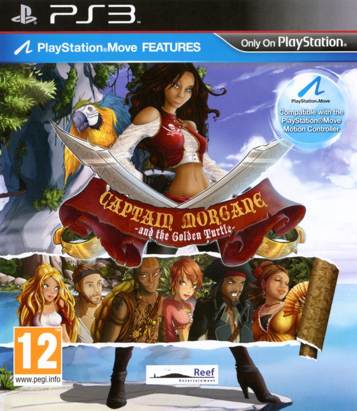 Captain Morgane and the Golden Turtle box art for Playstation 3